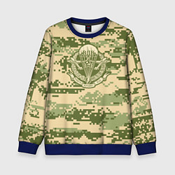 Свитшот детский ВДВ СССР, цвет: 3D-синий