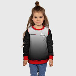 Свитшот детский NISSAN NISMO, цвет: 3D-красный — фото 2