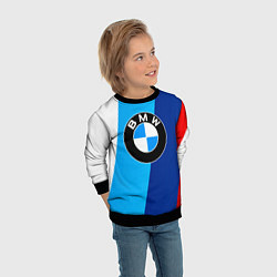 Свитшот детский BMW, цвет: 3D-черный — фото 2