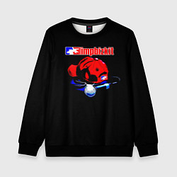 Свитшот детский LIMP BIZKIT, цвет: 3D-черный