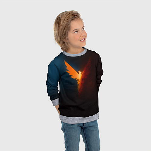 Детский свитшот The Division 2 / 3D-Меланж – фото 3