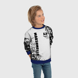 Свитшот детский Marshmello, цвет: 3D-синий — фото 2