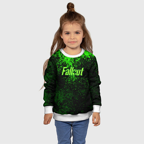 Детский свитшот FALLOUT / 3D-Белый – фото 4