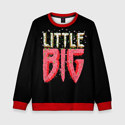 Свитшот детский Little Big, цвет: 3D-красный