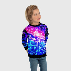 Свитшот детский FORTNITE&MARSMELLO COSMO, цвет: 3D-черный — фото 2