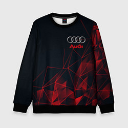 Свитшот детский AUDI, цвет: 3D-черный