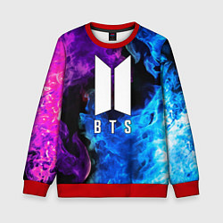 Свитшот детский BTS, цвет: 3D-красный