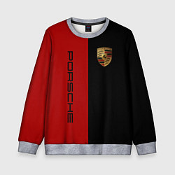 Свитшот детский PORSCHE, цвет: 3D-меланж