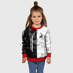 Свитшот детский Lamborghini, цвет: 3D-красный — фото 2