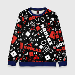 Свитшот детский ROBLOX, цвет: 3D-синий