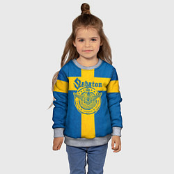 Свитшот детский Sabaton, цвет: 3D-меланж — фото 2