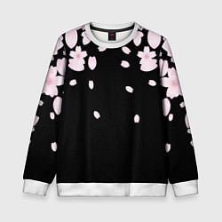 Свитшот детский САКУРА, цвет: 3D-белый