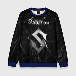 Свитшот детский SABATON, цвет: 3D-синий