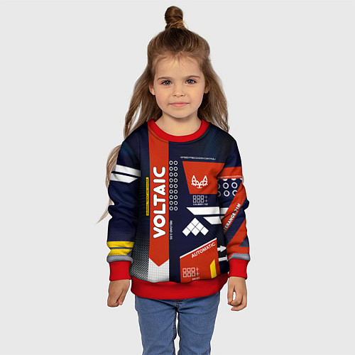 Детский свитшот Кровавый спорт / 3D-Красный – фото 4