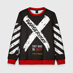 Детский свитшот Off-White: Dangerous