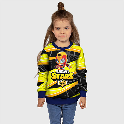 Детский свитшот BRAWL STARS MAX / 3D-Синий – фото 4