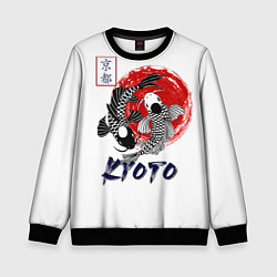 Детский свитшот Карпы Кои Киото