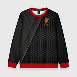 Свитшот детский Liverpool FC, цвет: 3D-красный