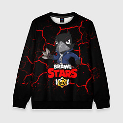 Детский свитшот BRAWL STARS CROW