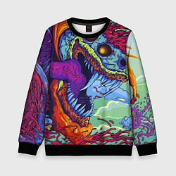 Свитшот детский HYPERBEAST, цвет: 3D-черный