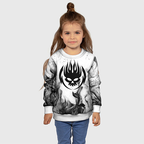Детский свитшот THE OFFSPRING / 3D-Белый – фото 4