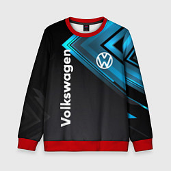 Свитшот детский Volkswagen, цвет: 3D-красный