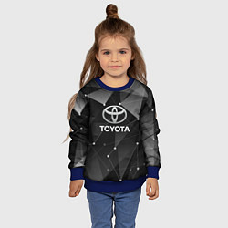 Свитшот детский TOYOTA, цвет: 3D-синий — фото 2