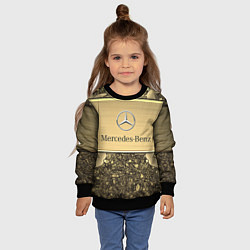 Свитшот детский MERCEDES GOLD, цвет: 3D-черный — фото 2
