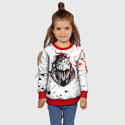 Свитшот детский УБИЙЦА ГОБЛИНОВ, цвет: 3D-красный — фото 2