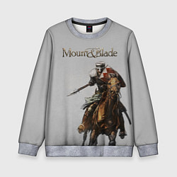 Свитшот детский Mount and Blade, цвет: 3D-меланж