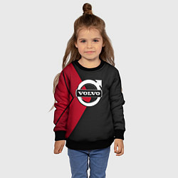 Свитшот детский VOLVO, цвет: 3D-черный — фото 2