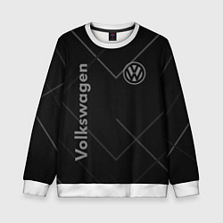 Свитшот детский VOLKSWAGEN, цвет: 3D-белый