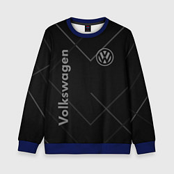 Свитшот детский VOLKSWAGEN, цвет: 3D-синий