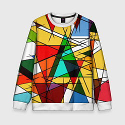 Свитшот детский ПИКАССО, цвет: 3D-белый