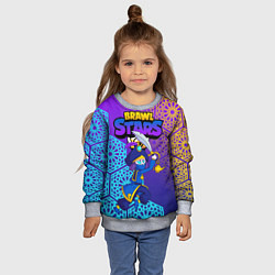Свитшот детский MORTIS BRAWL STARS, цвет: 3D-меланж — фото 2