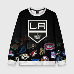 Свитшот детский NHL Los Angeles Kings, цвет: 3D-белый