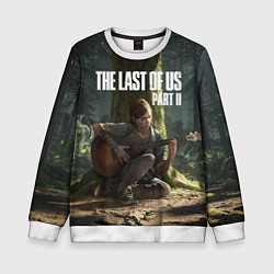 Свитшот детский The Last of Us part 2, цвет: 3D-белый