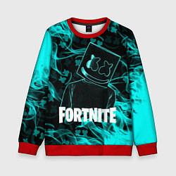 Свитшот детский Fortnite Marshmello, цвет: 3D-красный