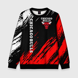 Свитшот детский CHICAGO BULLS, цвет: 3D-черный