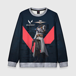 Свитшот детский CYPHER VALORANT, цвет: 3D-меланж