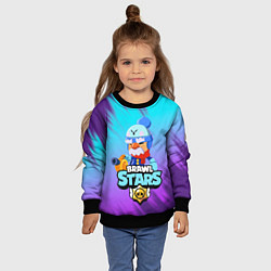 Свитшот детский BRAWL STARS GALE, цвет: 3D-черный — фото 2