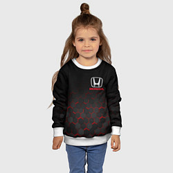 Свитшот детский HONDA, цвет: 3D-белый — фото 2