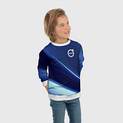 Свитшот детский VOLVO, цвет: 3D-белый — фото 2