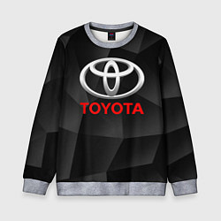 Свитшот детский TOYOTA, цвет: 3D-меланж