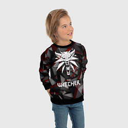 Свитшот детский The Witcher, цвет: 3D-черный — фото 2