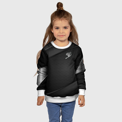 Детский свитшот Fairy Tail / 3D-Белый – фото 4