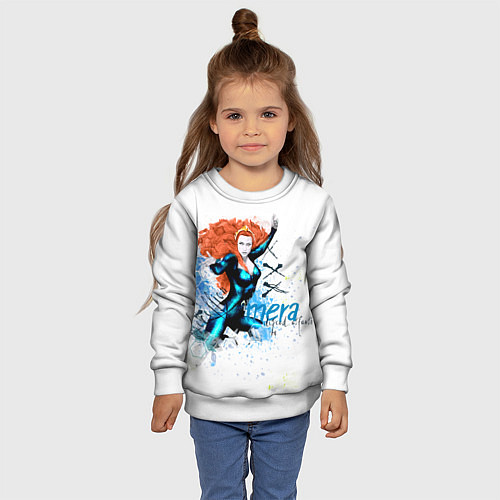 Детский свитшот MERA / 3D-Белый – фото 4