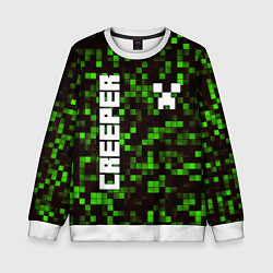 Детский свитшот MINECRAFT CREEPER