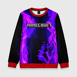 Свитшот детский MINECRAFT, цвет: 3D-красный