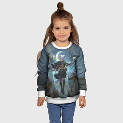 Свитшот детский Tamiyo, цвет: 3D-белый — фото 2